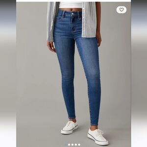 American Eagle Outfitters AE Next Level Jegging Blue Women's Size 4